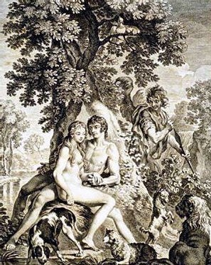 Adam et Eve au Paradis, c'est chaud...