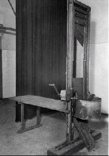 La guillotine de Saint Nicolas..