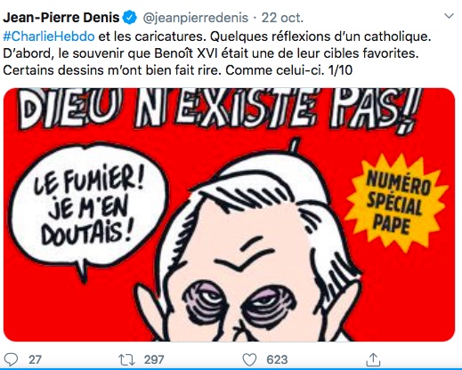 Le Père Denis et Charlie Le Père Denis et Charlie